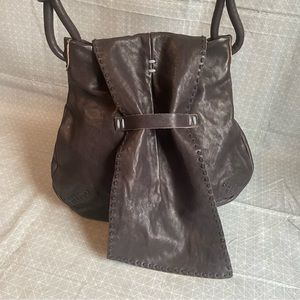 49 Square Miles Handcrafted Leather Flap Crossbody Bag